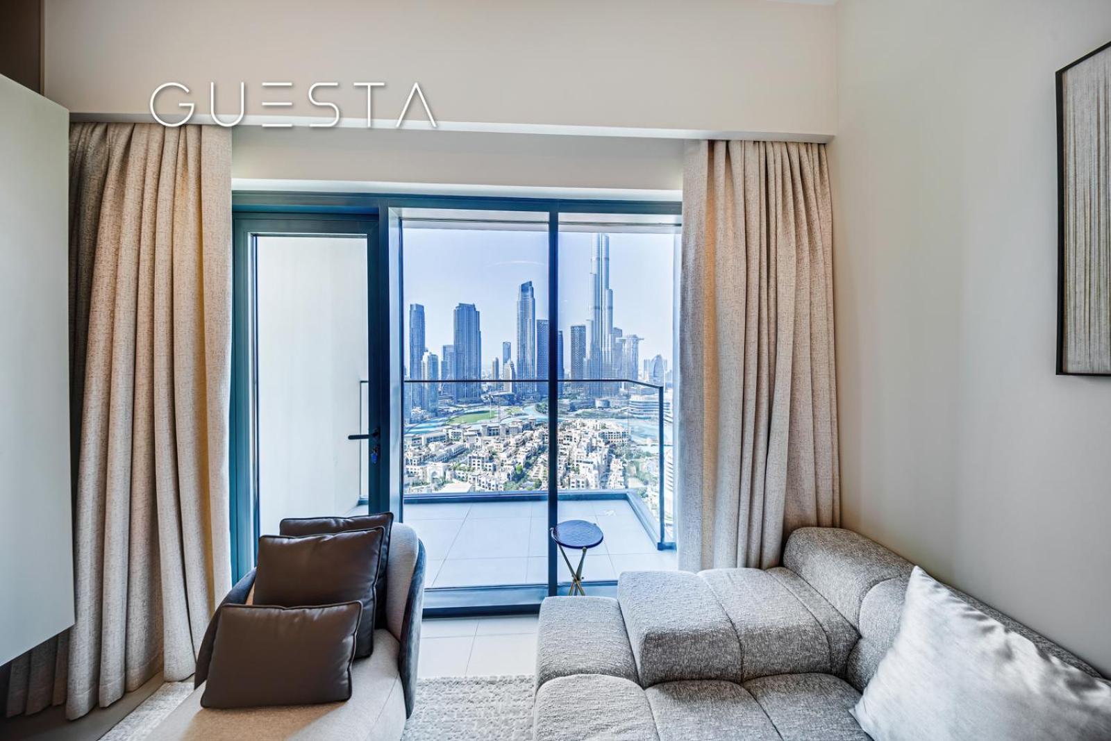 Apartment Burj Royale - Burj Khalifa View, Downtown Dubai