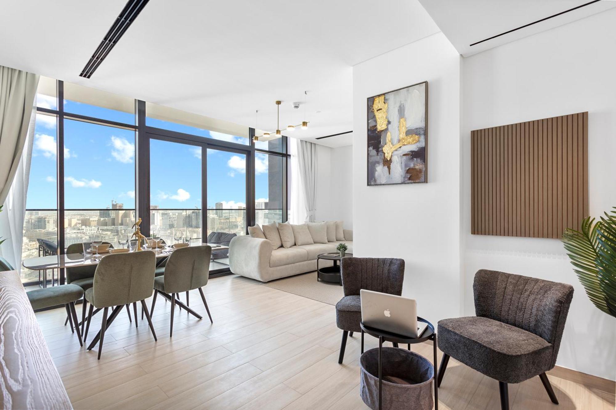 Elegant 2 Bedroom Apartment-binghatti Emerald Jvc * Dubai