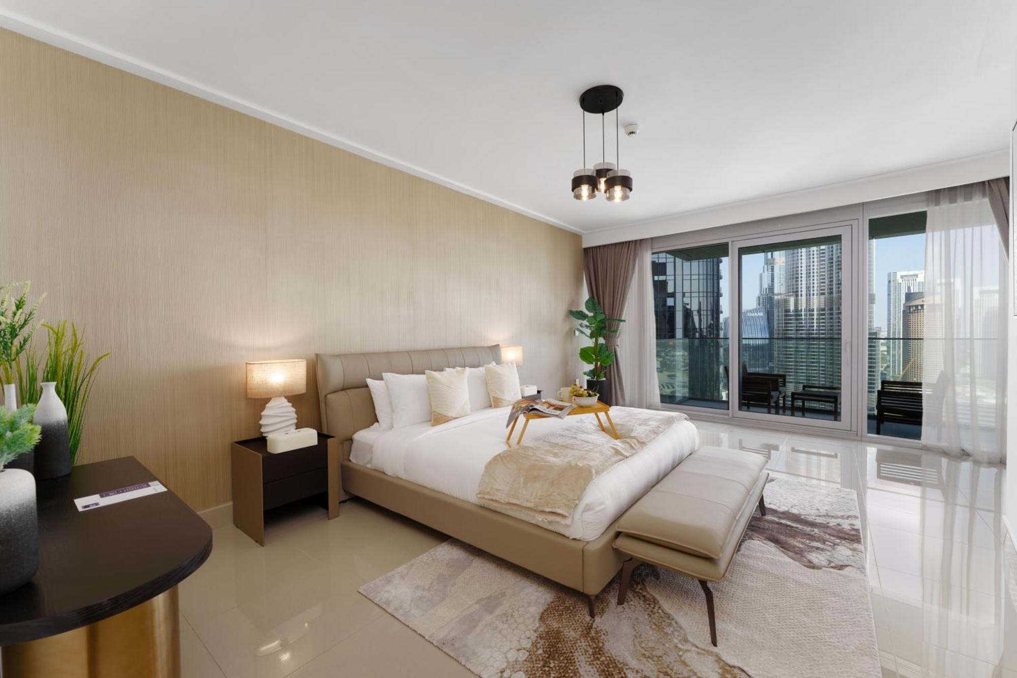 Apartment Maison Privee - Ultimate Living With Front-row Views Of Burj Khalifa & Fountains Dubai