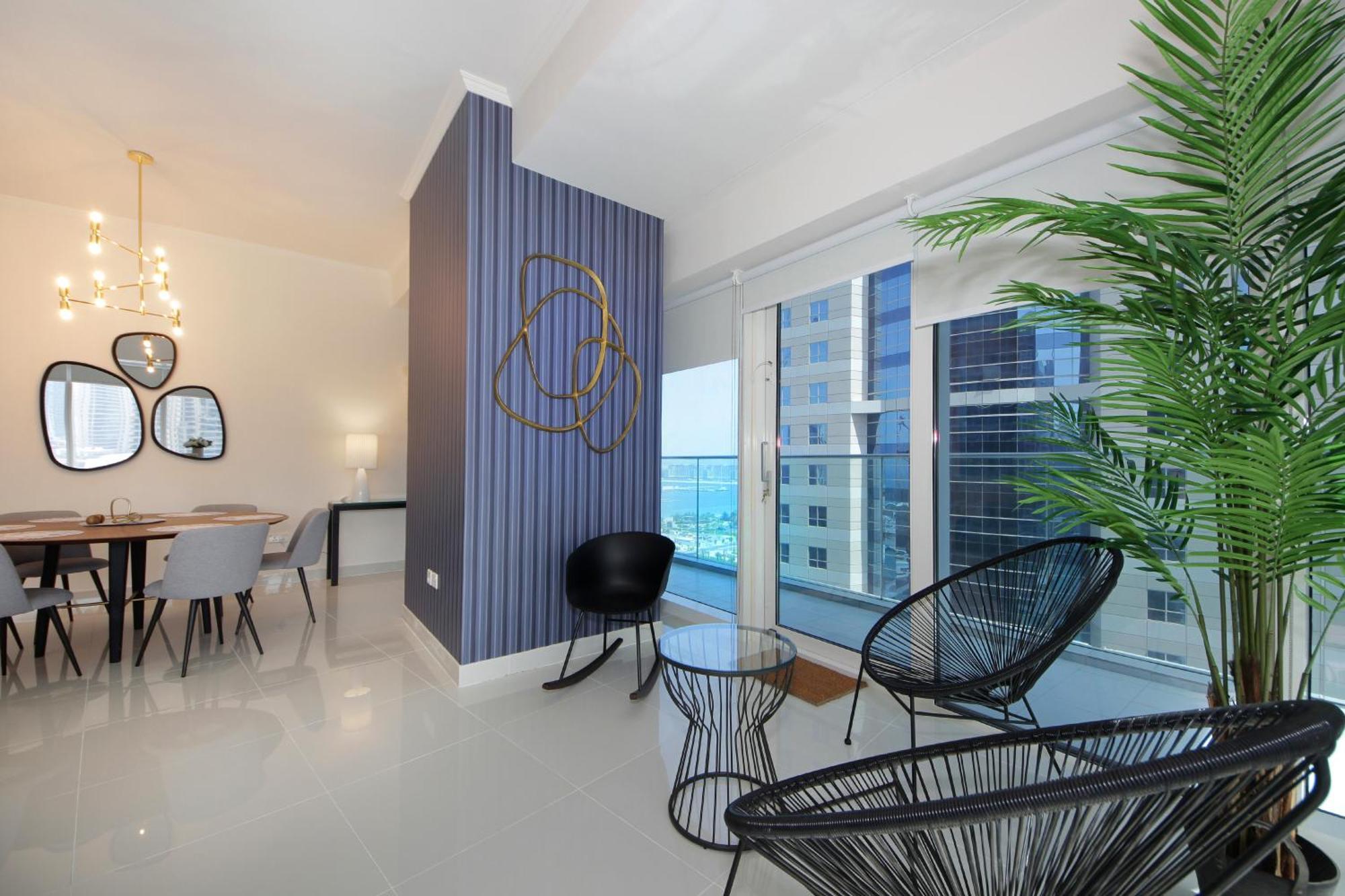 Breathtaking Marina View 2br At Damac Heights - Ahlan Hh