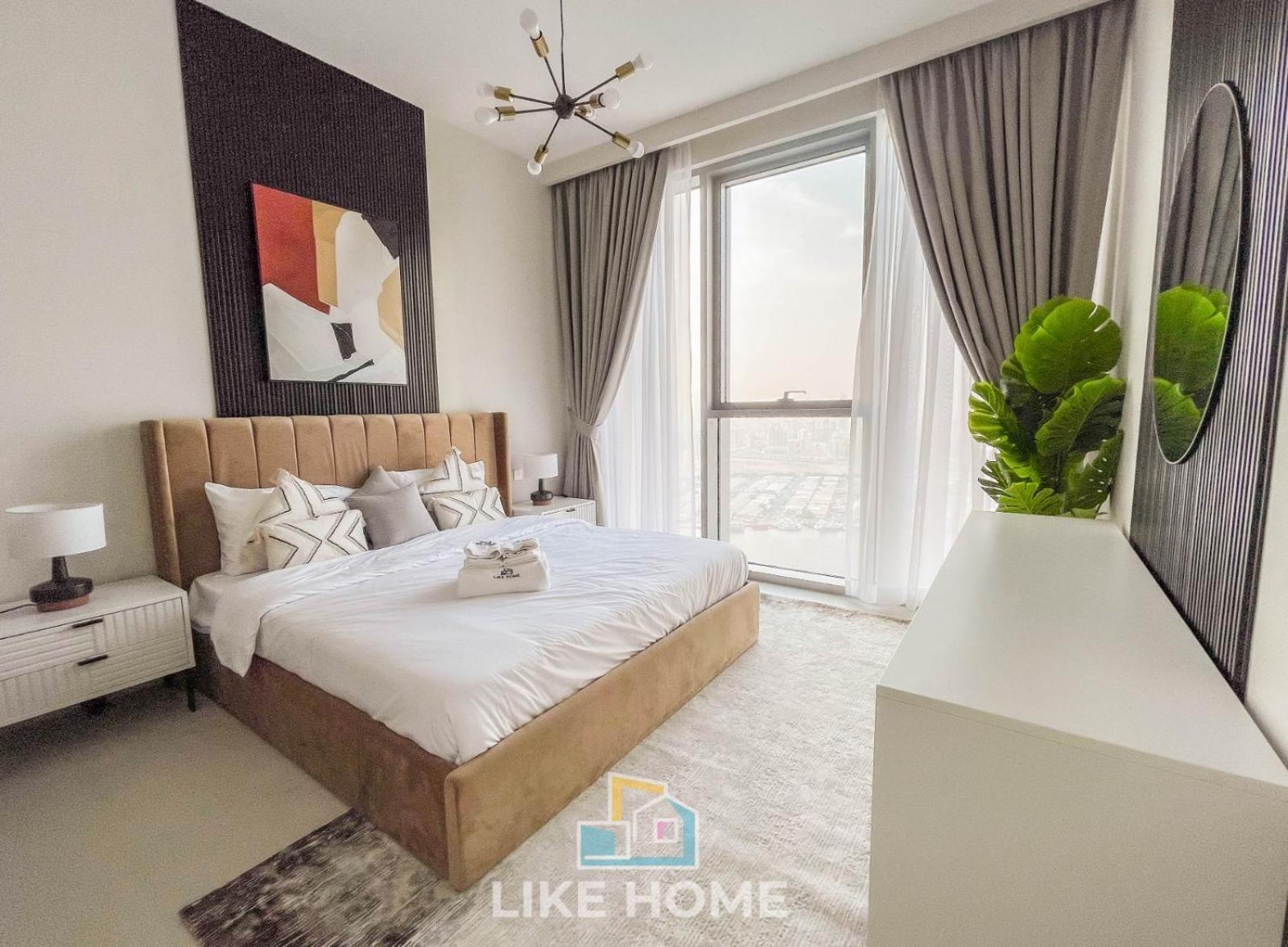 Daire Like - 4303 Elegant 1-bedroom With Creek Harbour Views *