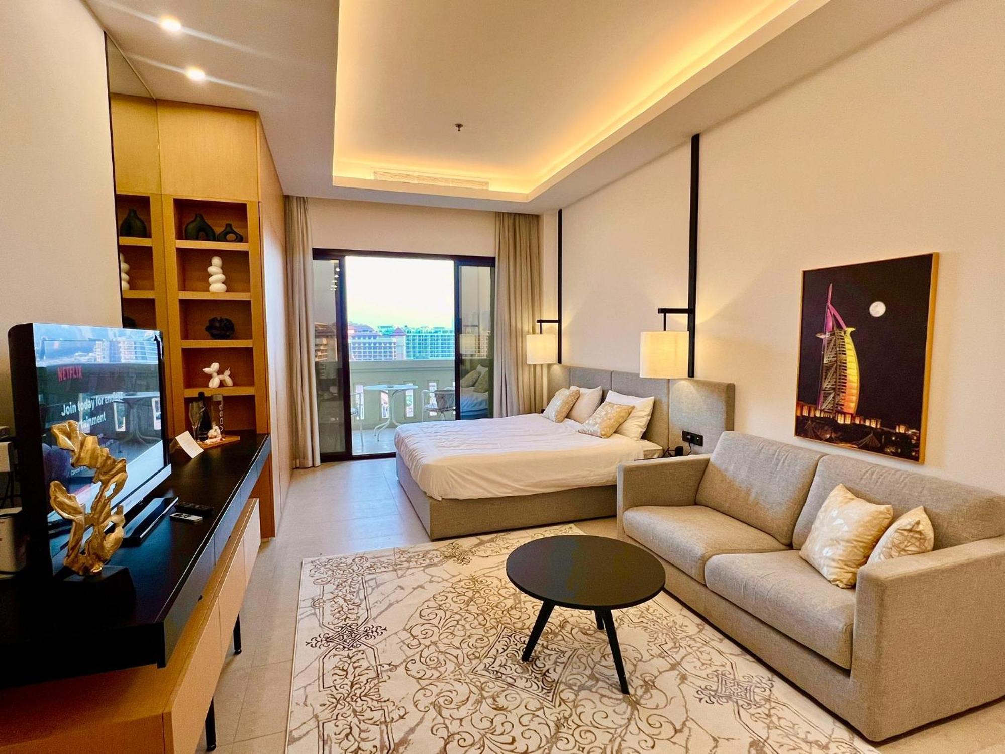 Palm Jumeirah, Studio, Fantastischer Meer-, Beach- Und Skyline Blick, Apartamento *