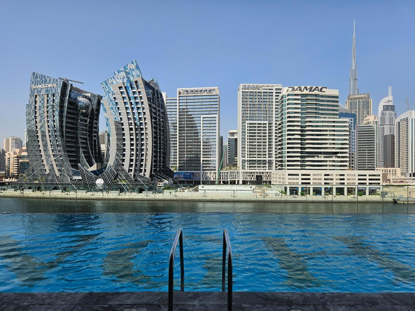 Business Bay Binghatti Canal With Terrace Daire *