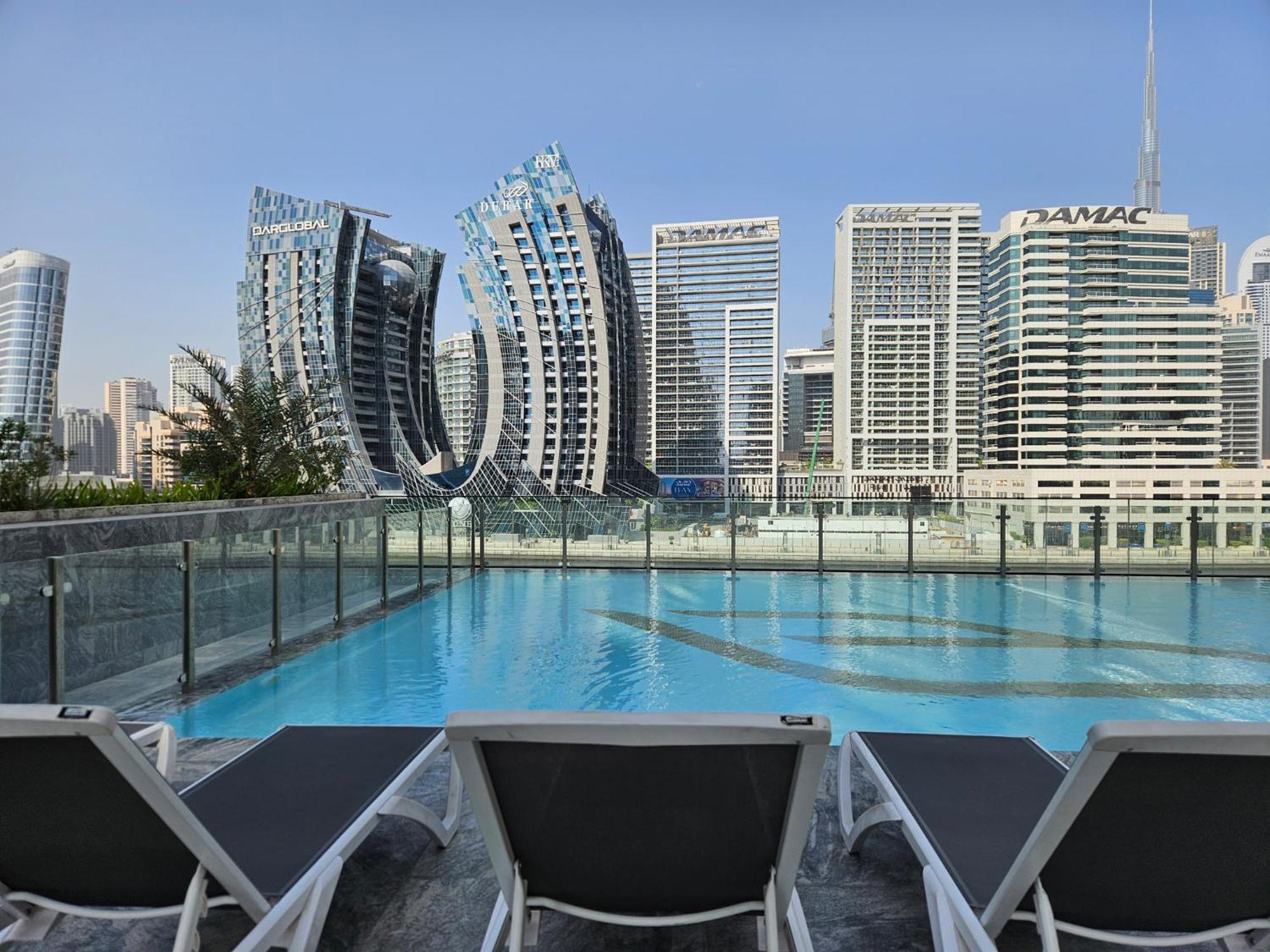 Business Bay Binghatti Canal With Terrace Daire *