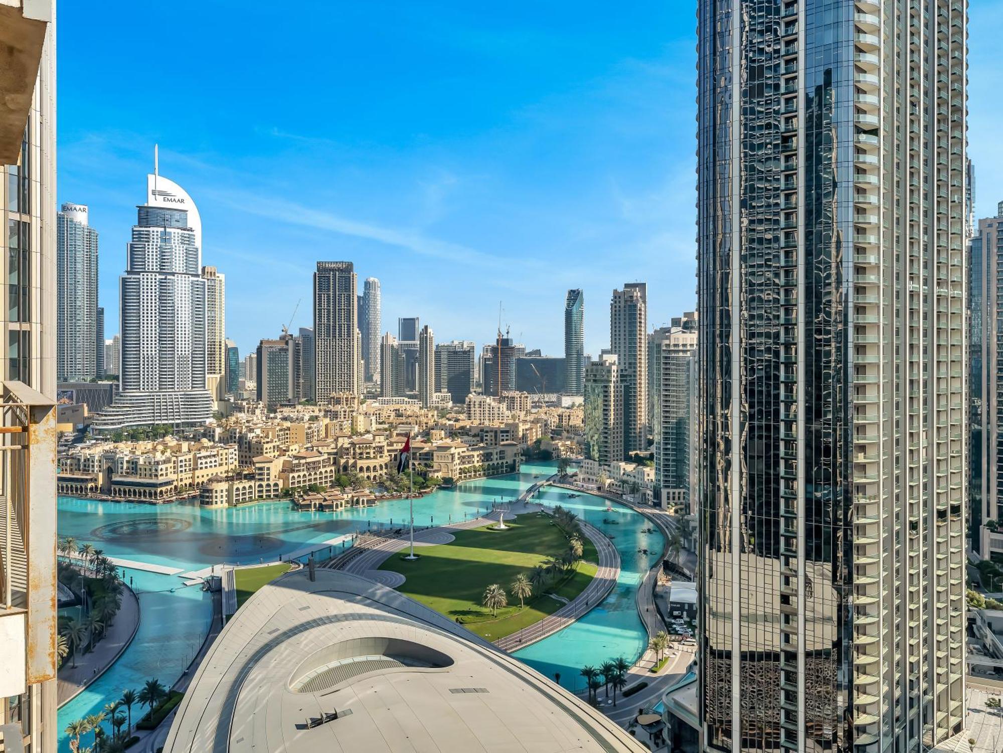 Chic 1br Fountain-view Flat Downtown Burj Khalifa Apartamento Dubai