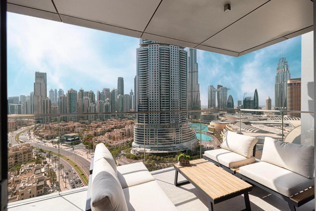 Apartment Modern Stylish 2 Bedroom With Burj Khalifa View Dubai