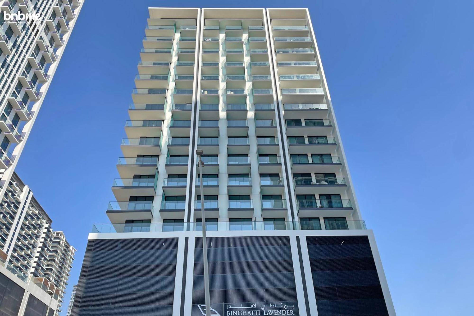 Bnbmehomes - Binghatti Lavender Apartment Dubai