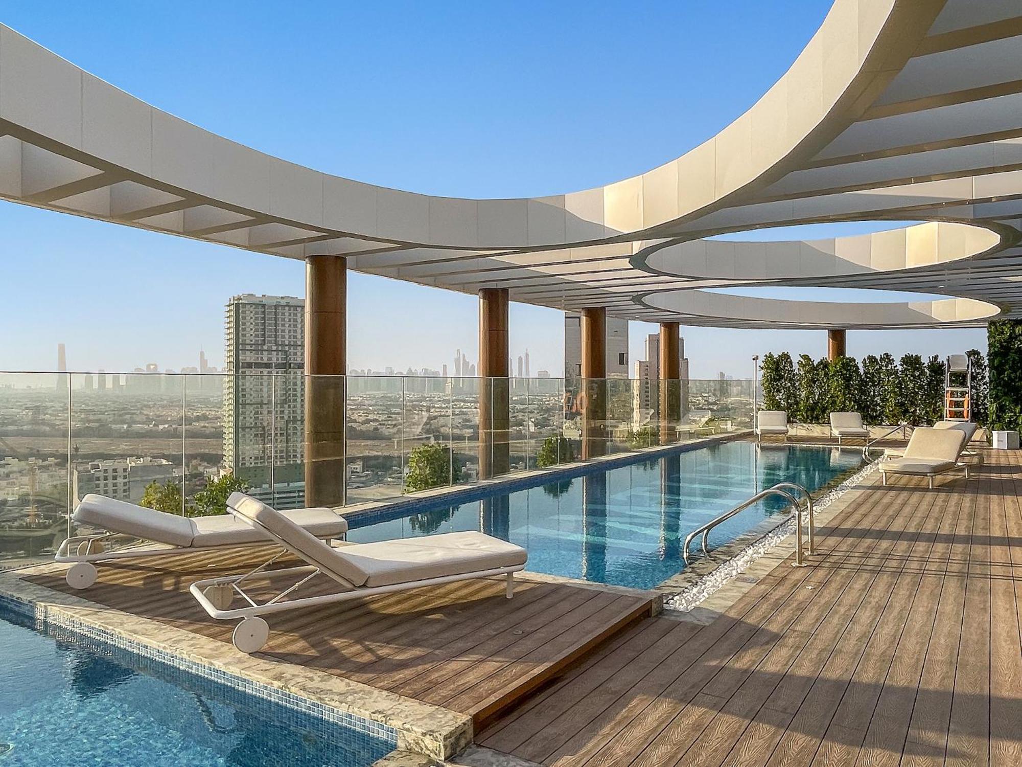 Chic With Balcony At Westwood Grande Apartment Dubai