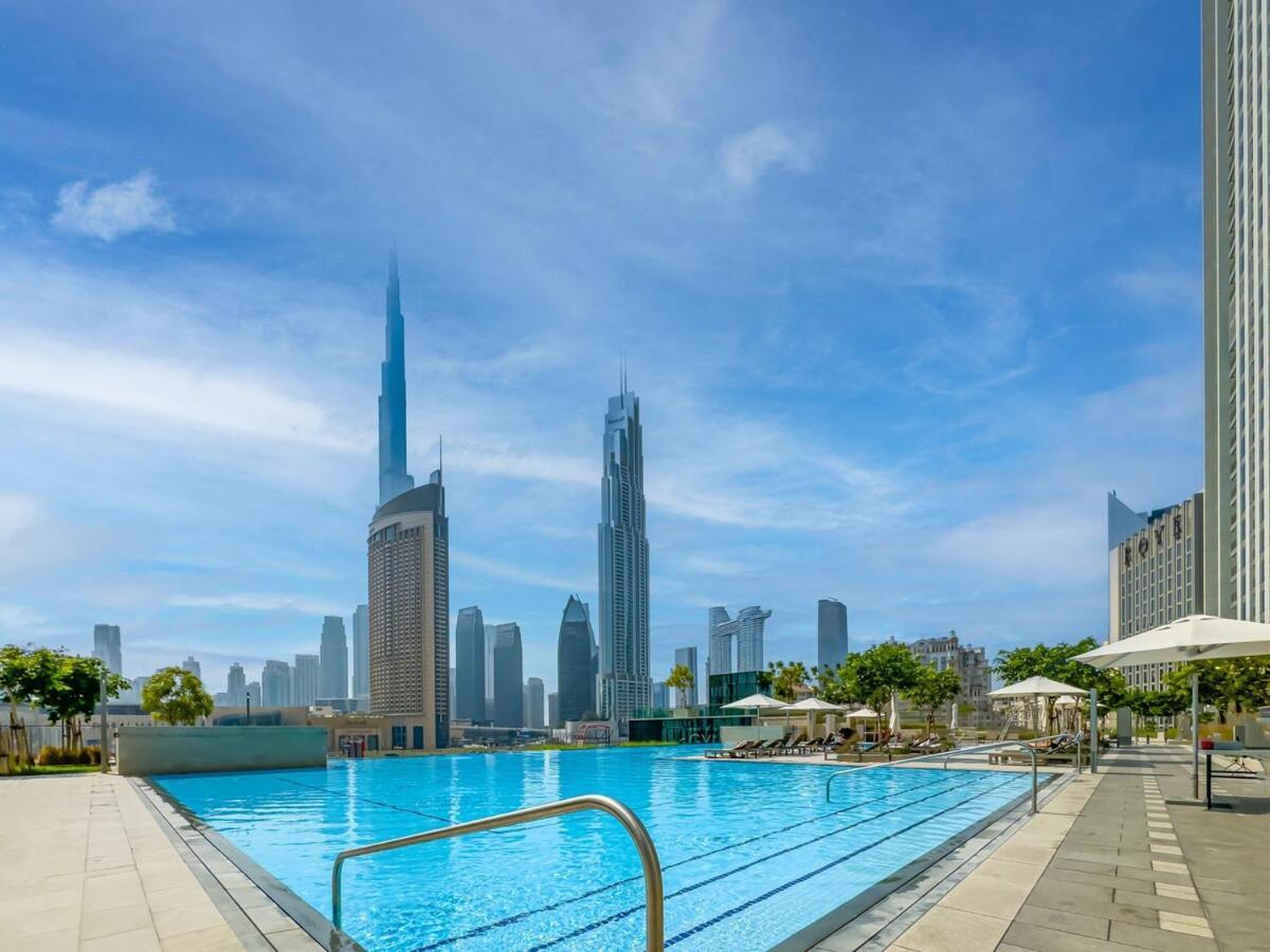 Apartment New Luxurious 4br With Burj Khalifa & Fountain View Near Difc