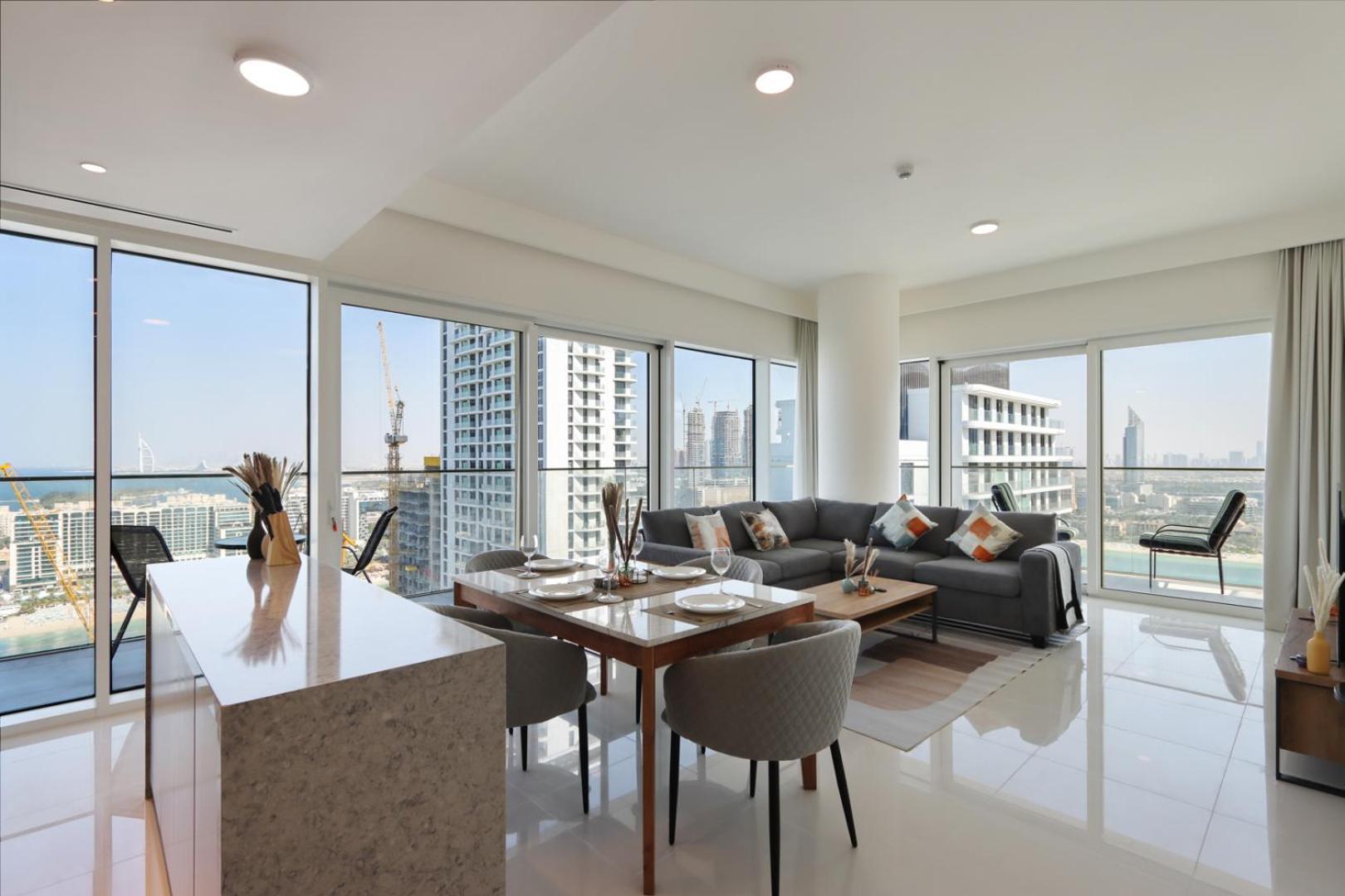Livbnb-2br Iconic Living In Grand Bleu Apartment Dubai