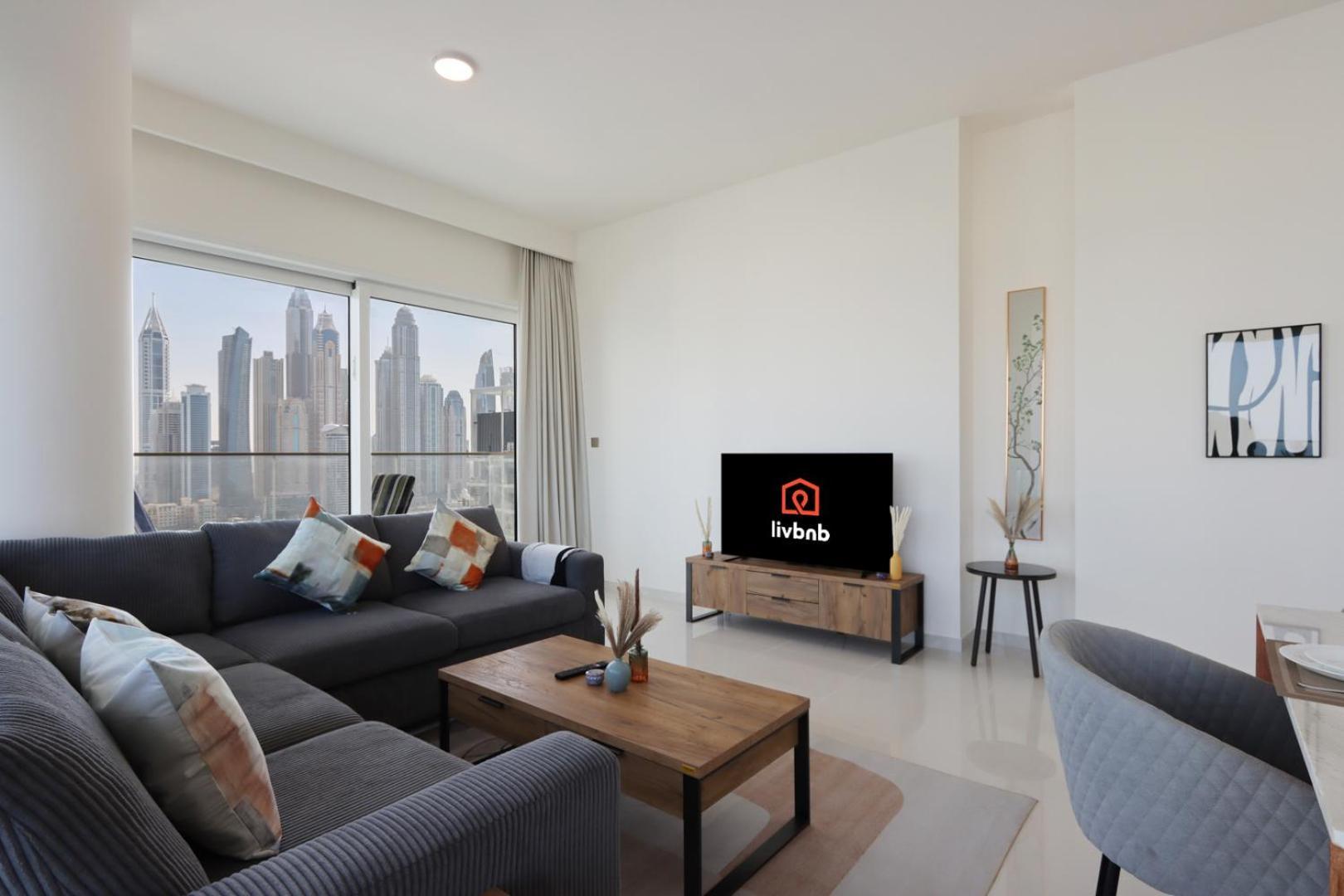 Livbnb-2br Iconic Living In Grand Bleu Apartment Dubai