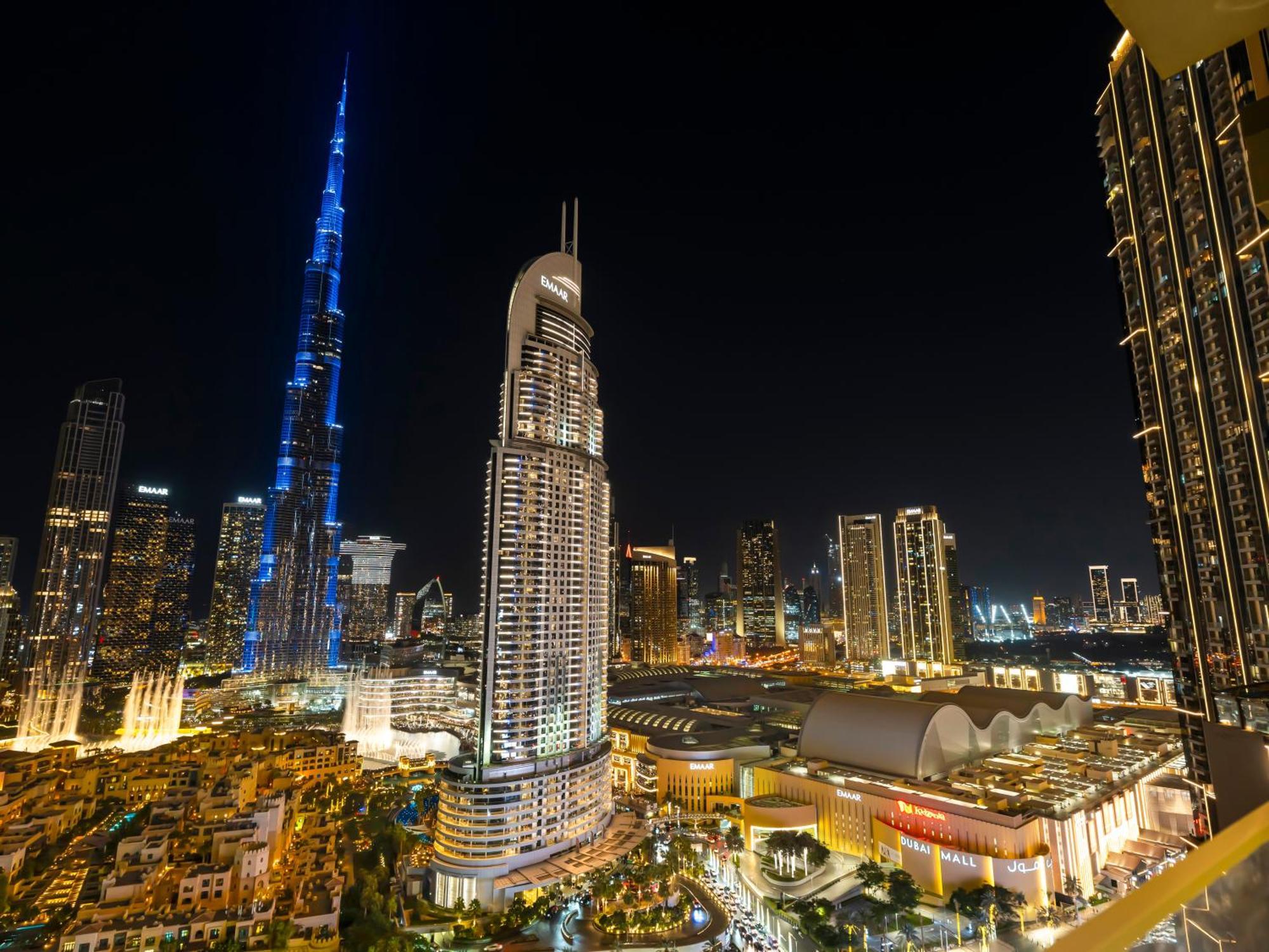 Daire Luxurious Apartments In Burj Royale With Burj Khalifa Views Opposite Dubai Mall