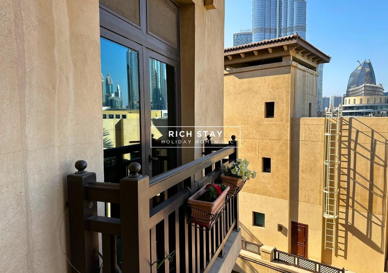 Daire Spectacular 2br In Souk Al Bahar, Downtown With Burj & Mall View By Rich Dubai