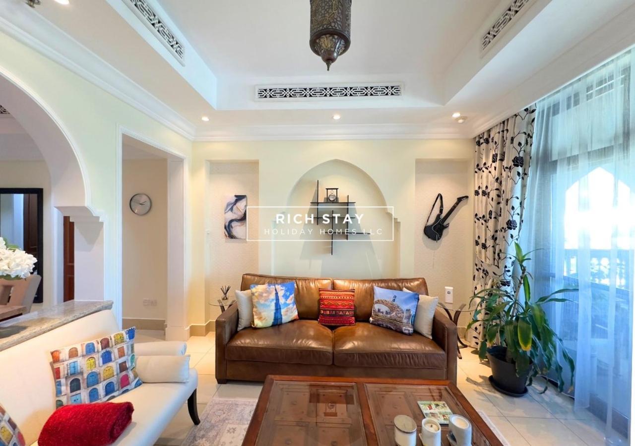 Daire Spectacular 2br In Souk Al Bahar, Downtown With Burj & Mall View By Rich *