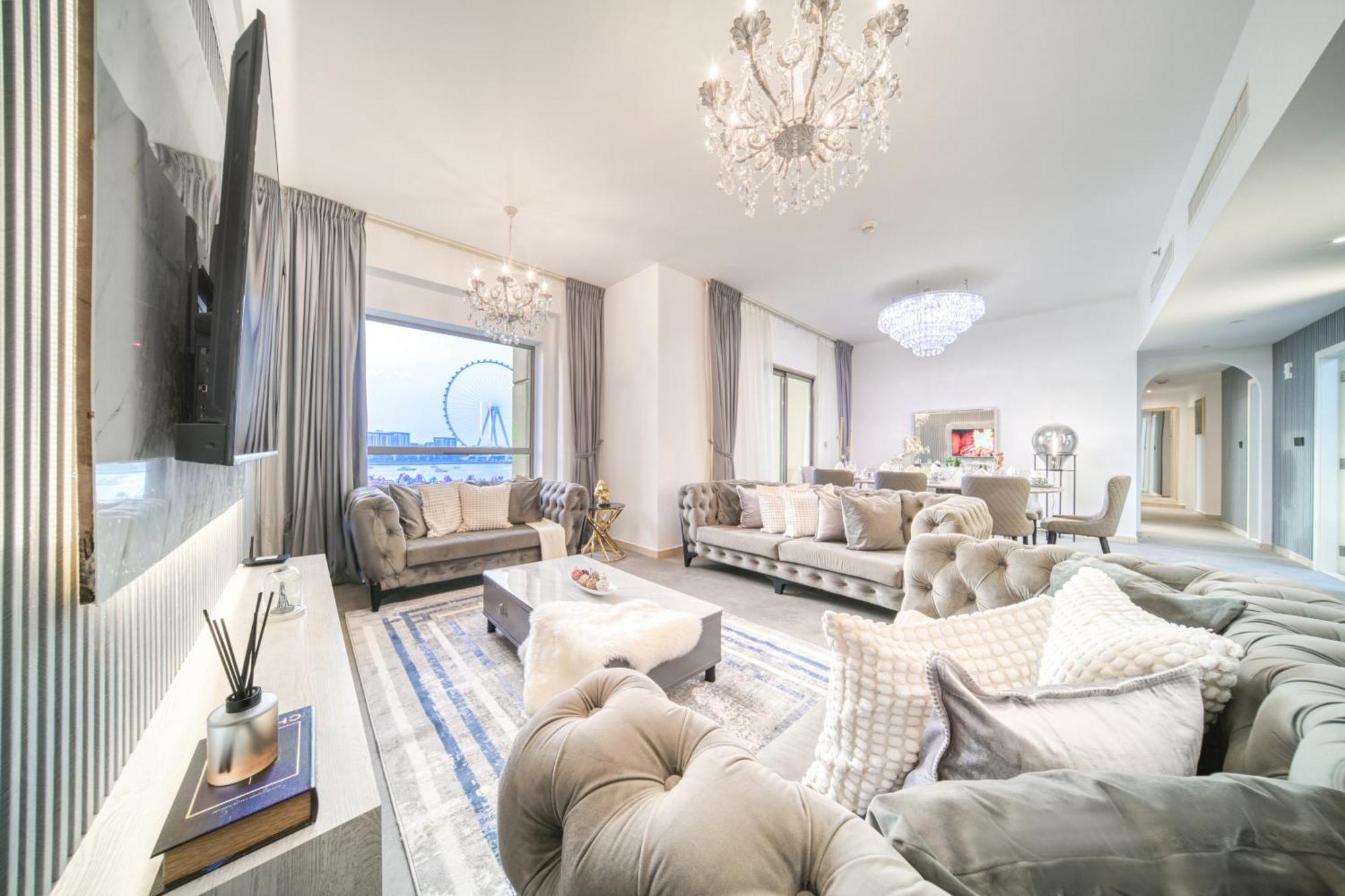 The Jbr Grand Luxury Sea View 4 Bedroom * Dubai
