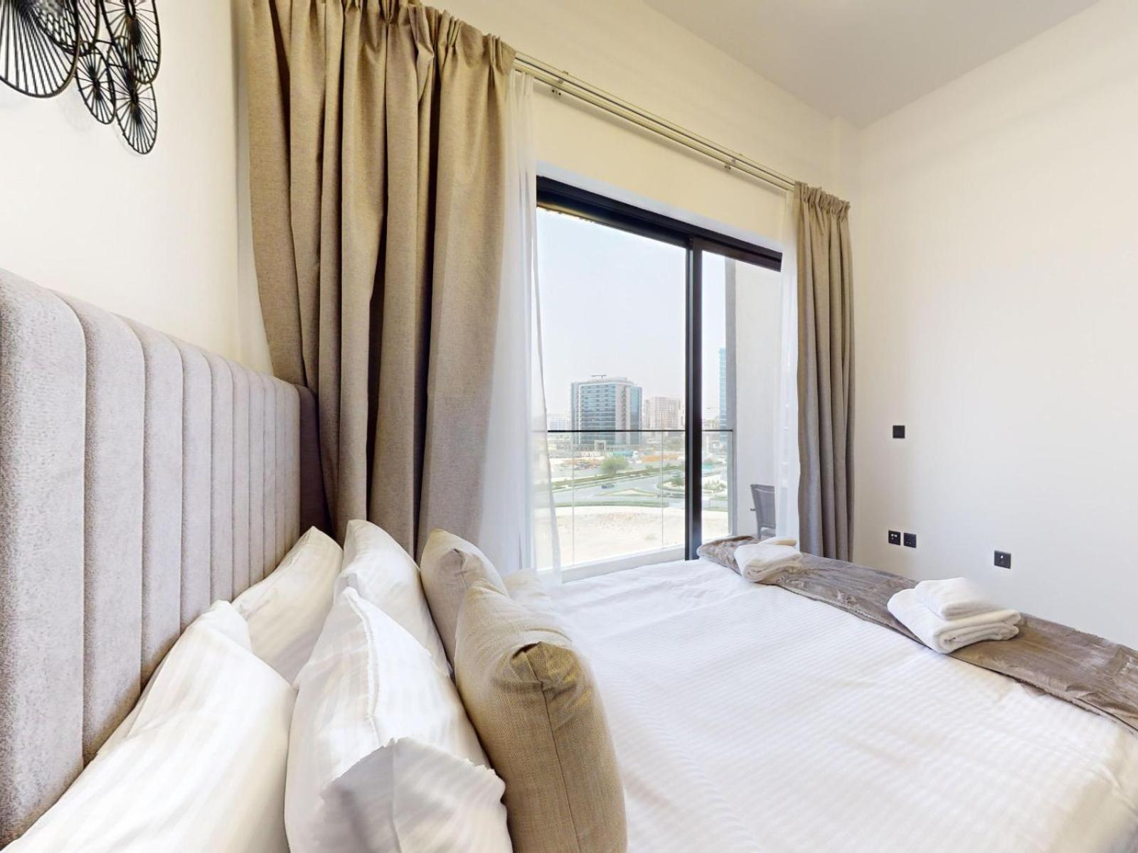 Chic 2br Haven, Fully Furnished In Prime Community Of Arjan Apartment *