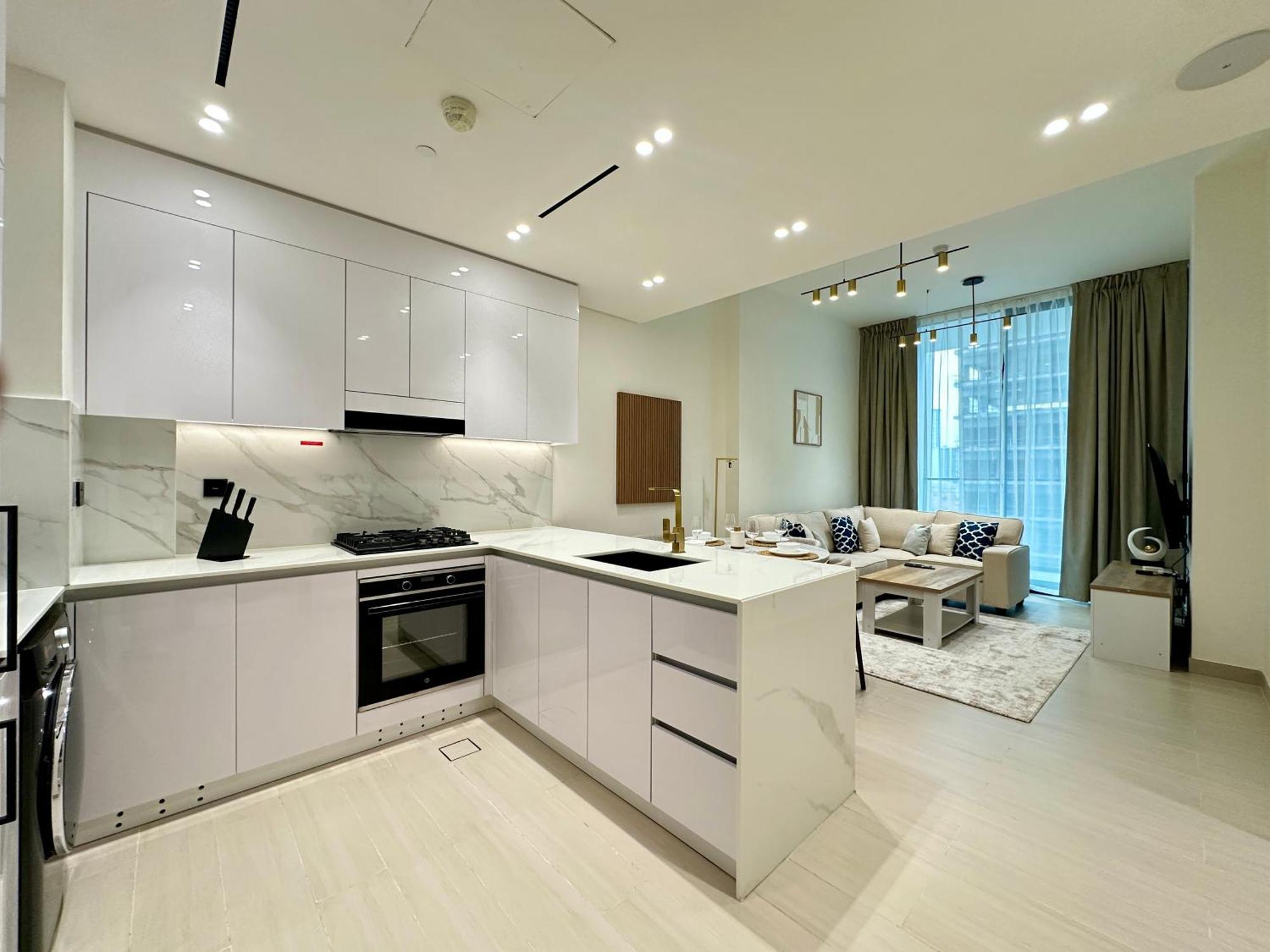 Apartment Stylish 1br In Binghatti Amber Dubai