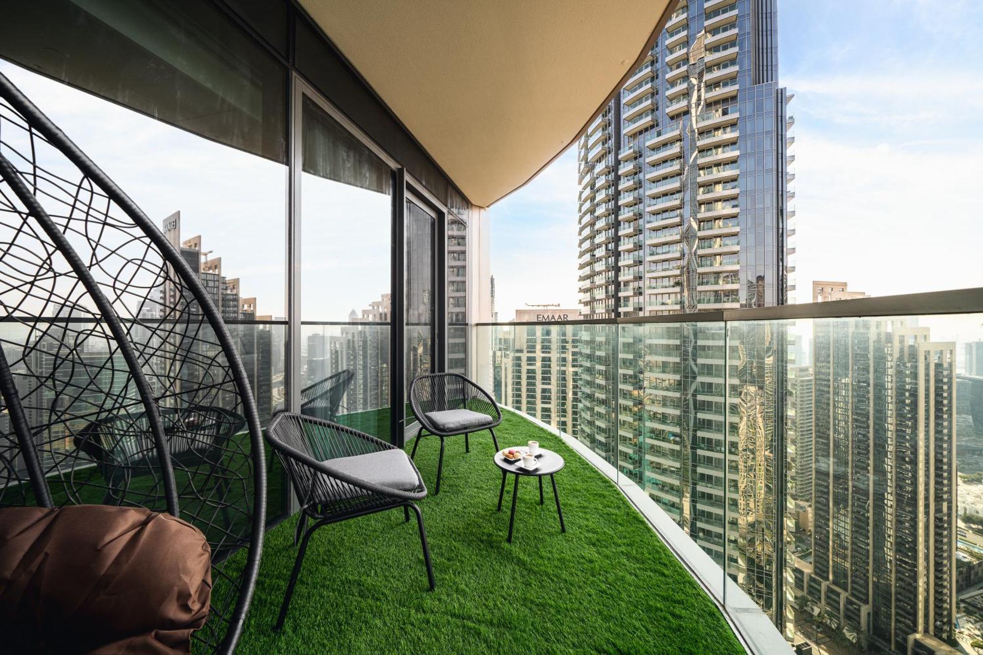 Apartment Luxe Living At Grande Signature - Burj Khalifa And Sea Views - Brand New *
