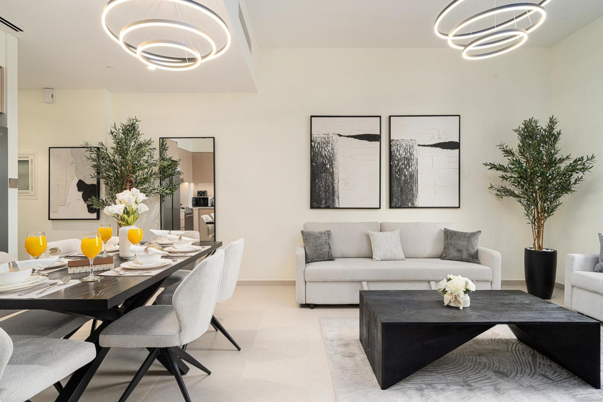 Apartment Luxe Living At Grande Signature - Burj Khalifa And Sea Views - Brand New *