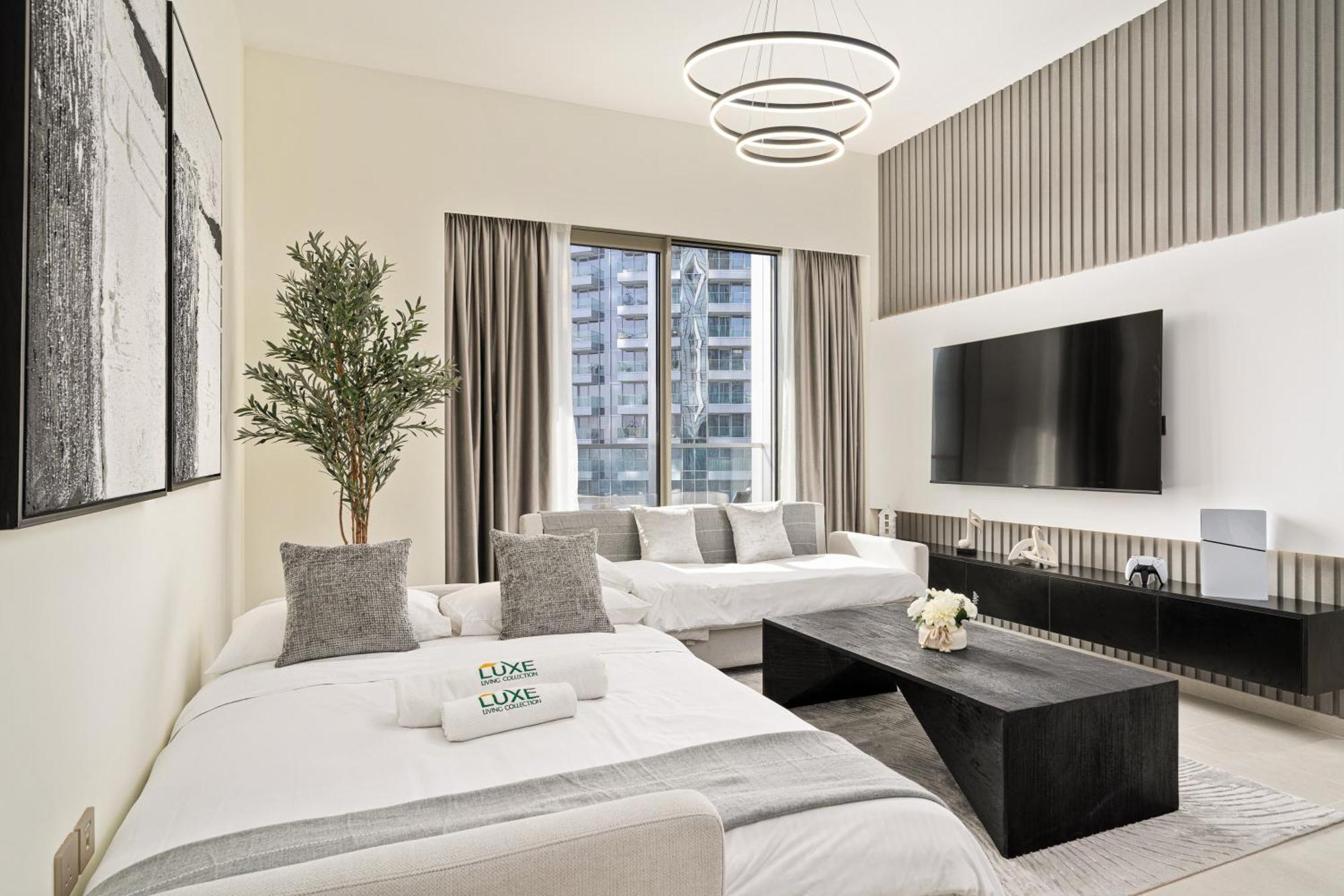 Luxe Living At Grande Signature - Burj Khalifa And Sea Views - Brand New