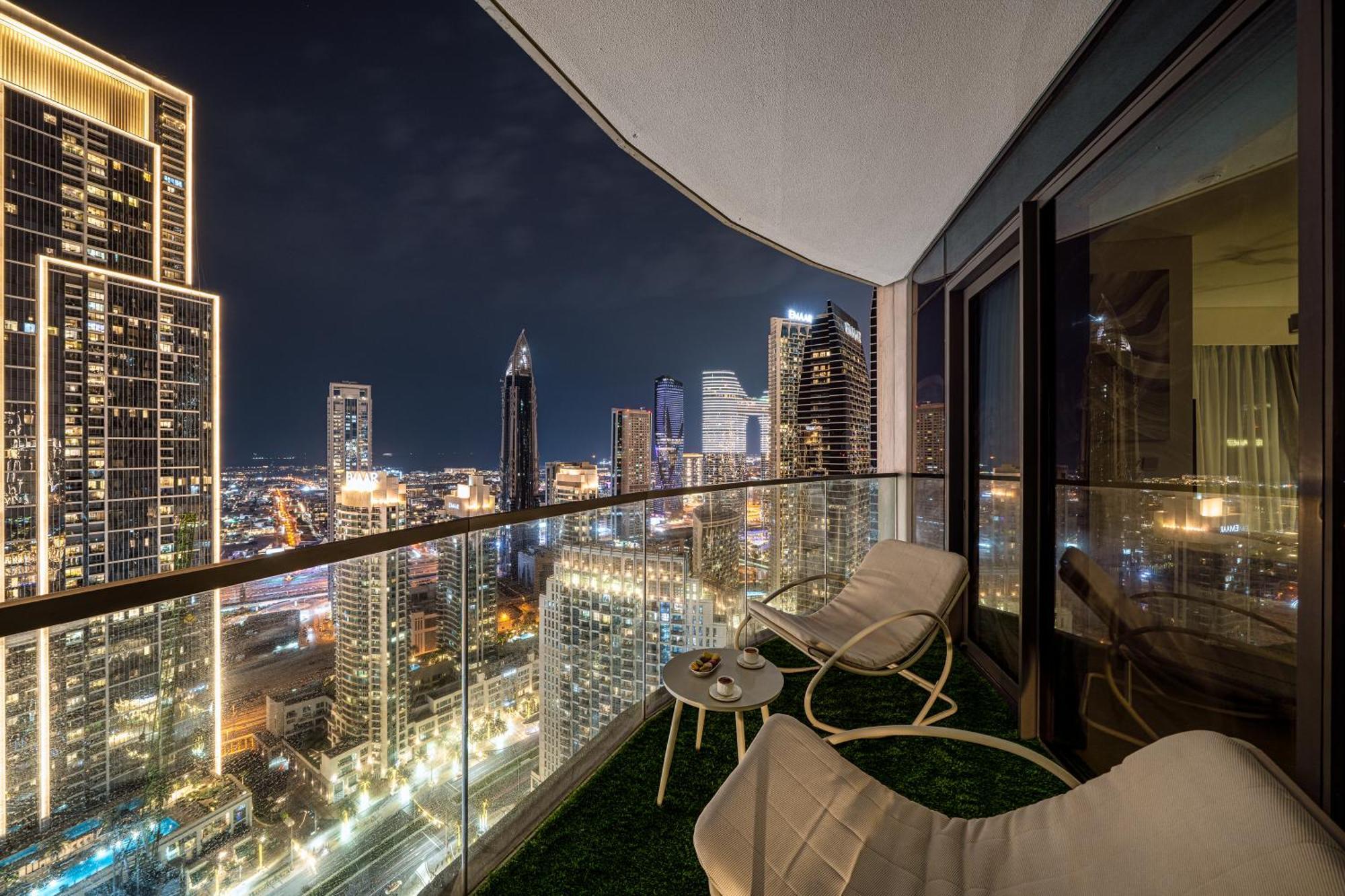 Apartment Luxe Living At Grande Signature - Burj Khalifa And Sea Views - Brand New Dubai
