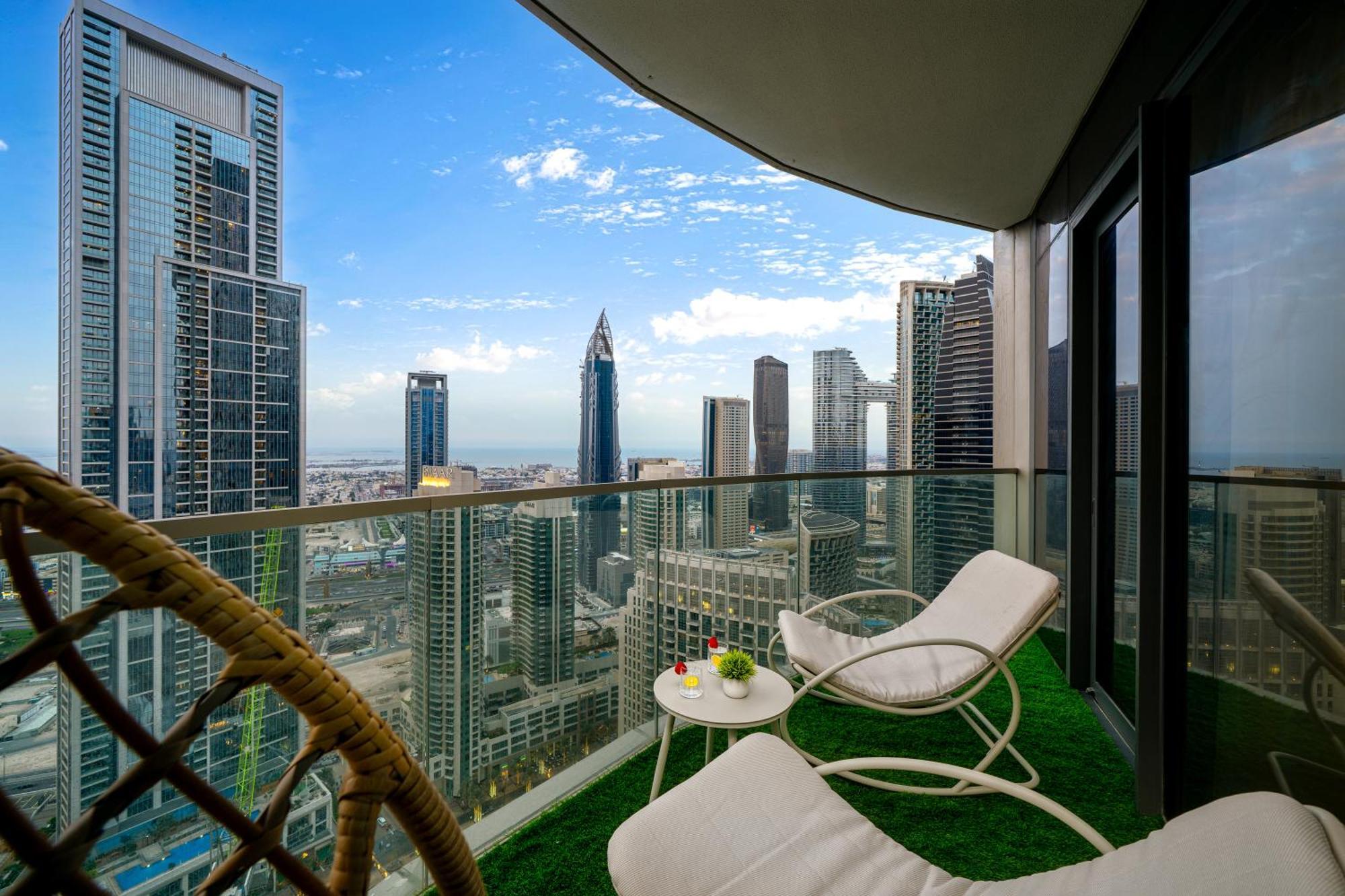 Apartment Luxe Living At Grande Signature - Burj Khalifa And Sea Views - Brand New