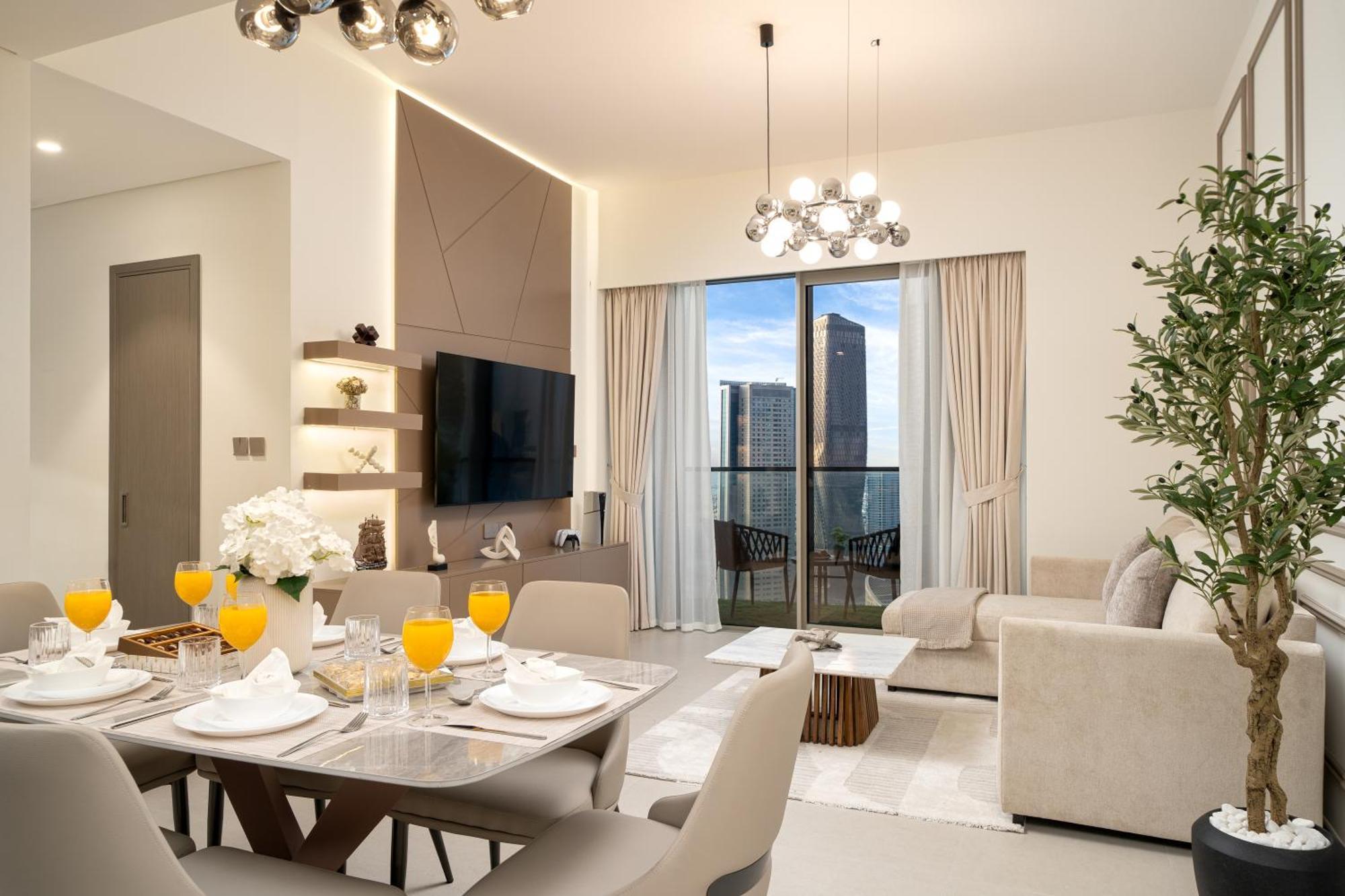 Apartment Luxe Living At Grande Signature - Burj Khalifa And Sea Views - Brand New