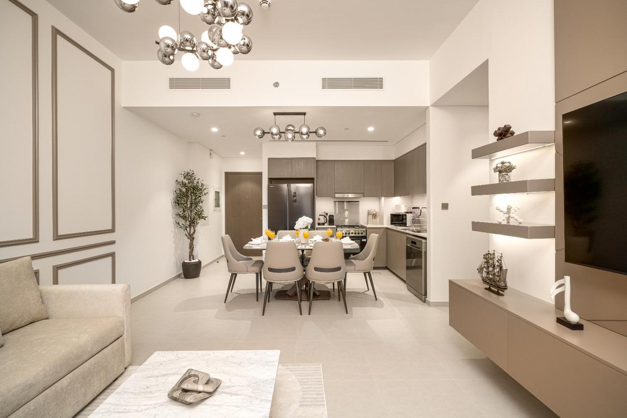 Luxe Living At Grande Signature - Burj Khalifa And Sea Views - Brand New Apartment Dubai