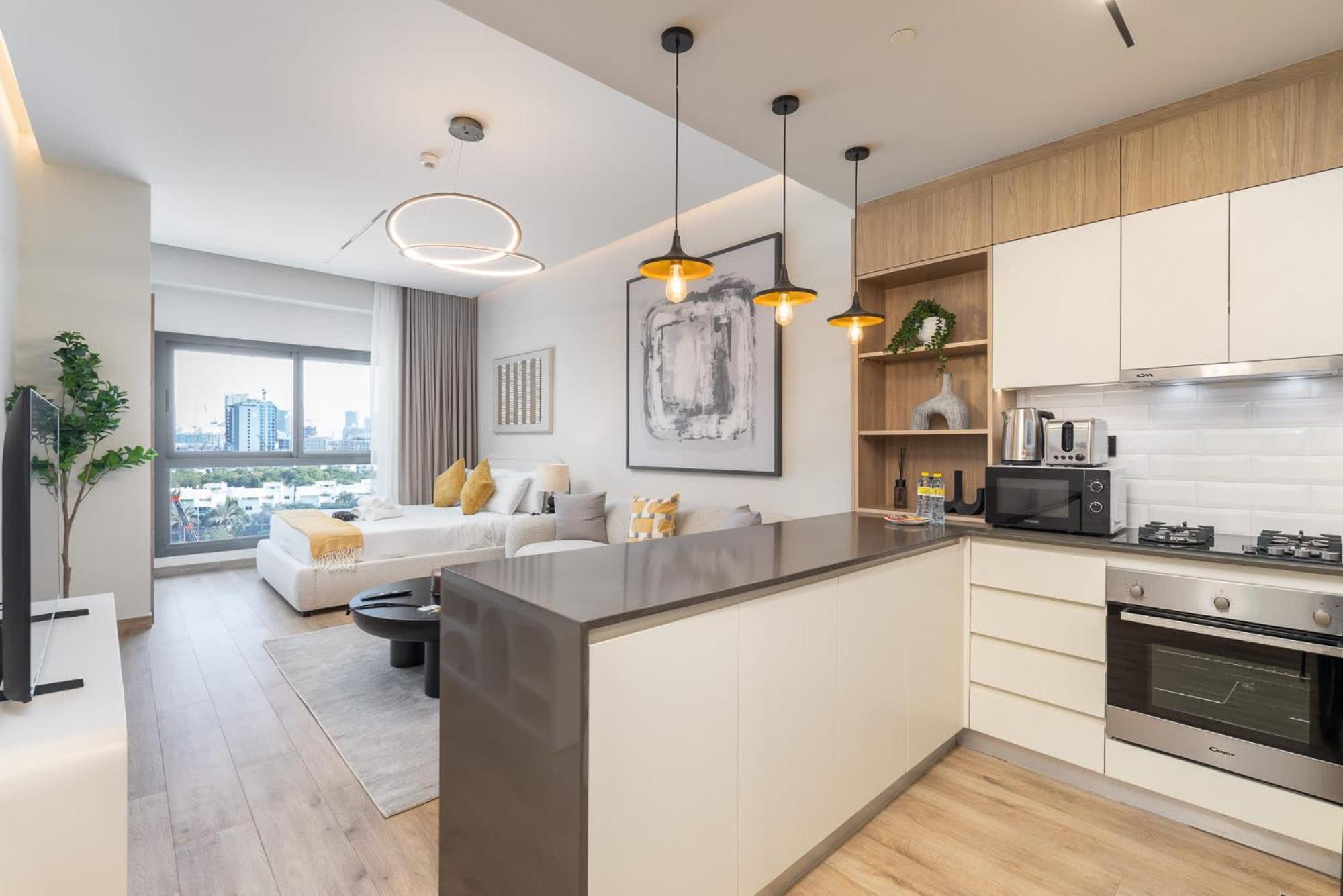 Flat In Rokane G25 Near Five, Jvc Perfect For 2 Apartment *