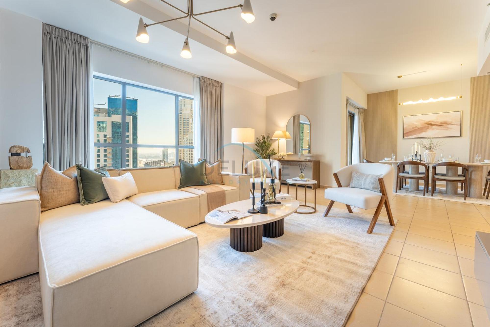 Close To Major Landmarks 3br And Assistant With Marina Views, Rimal 5, Jbr By Deluxe Homes Daire