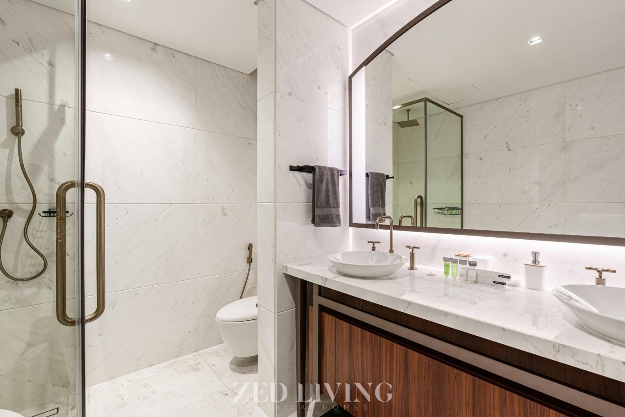 Apartment Zed Living - Luxe 2br With Burj Khalifa View - Rp Heights Dubai