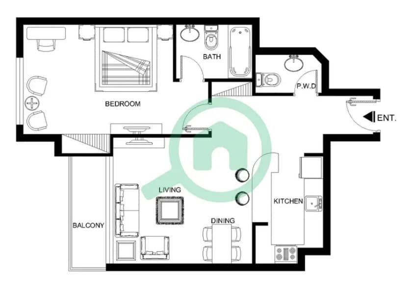 1 Bedroom In Marina With Stunning Ain View * Dubai