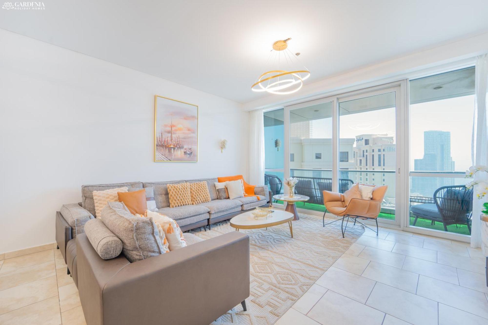 Jbr - Al Fattan Marine 5 Star Residences, Panoramic Sea View By Gardenia Daire Dubai