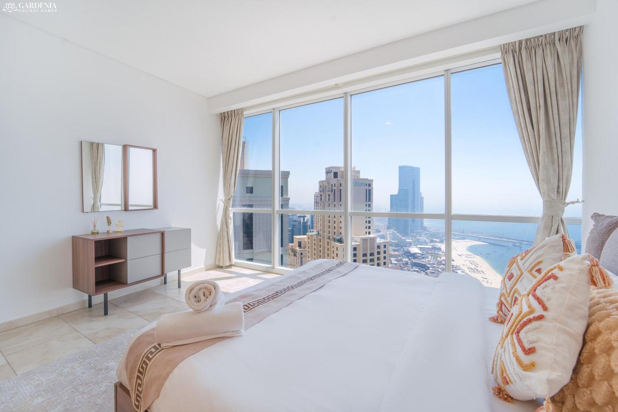 Jbr - Al Fattan Marine 5 Star Residences, Panoramic Sea View By Gardenia Daire *