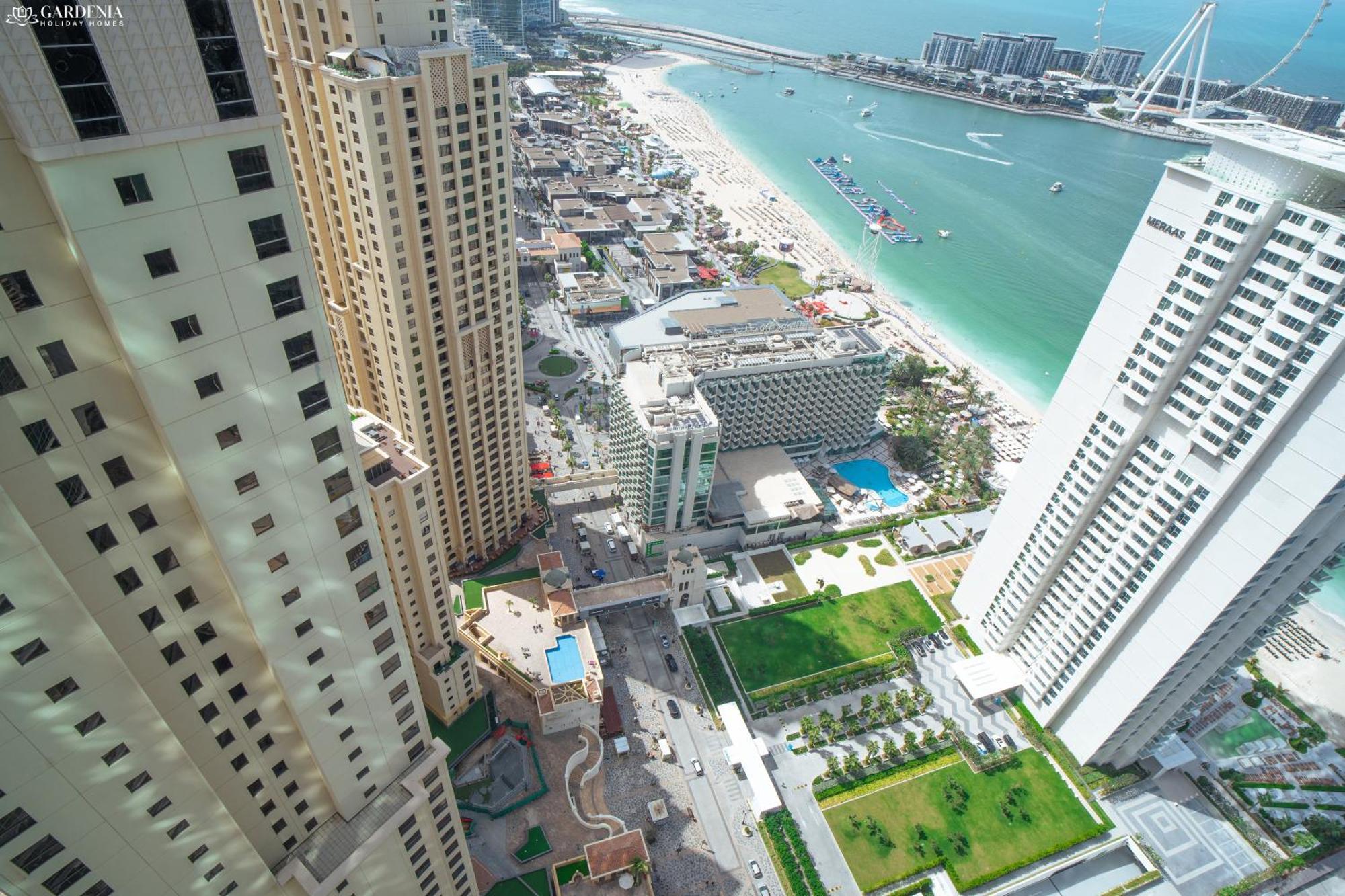 Jbr - Al Fattan Marine 5 Star Residences, Panoramic Sea View By Gardenia Daire Dubai