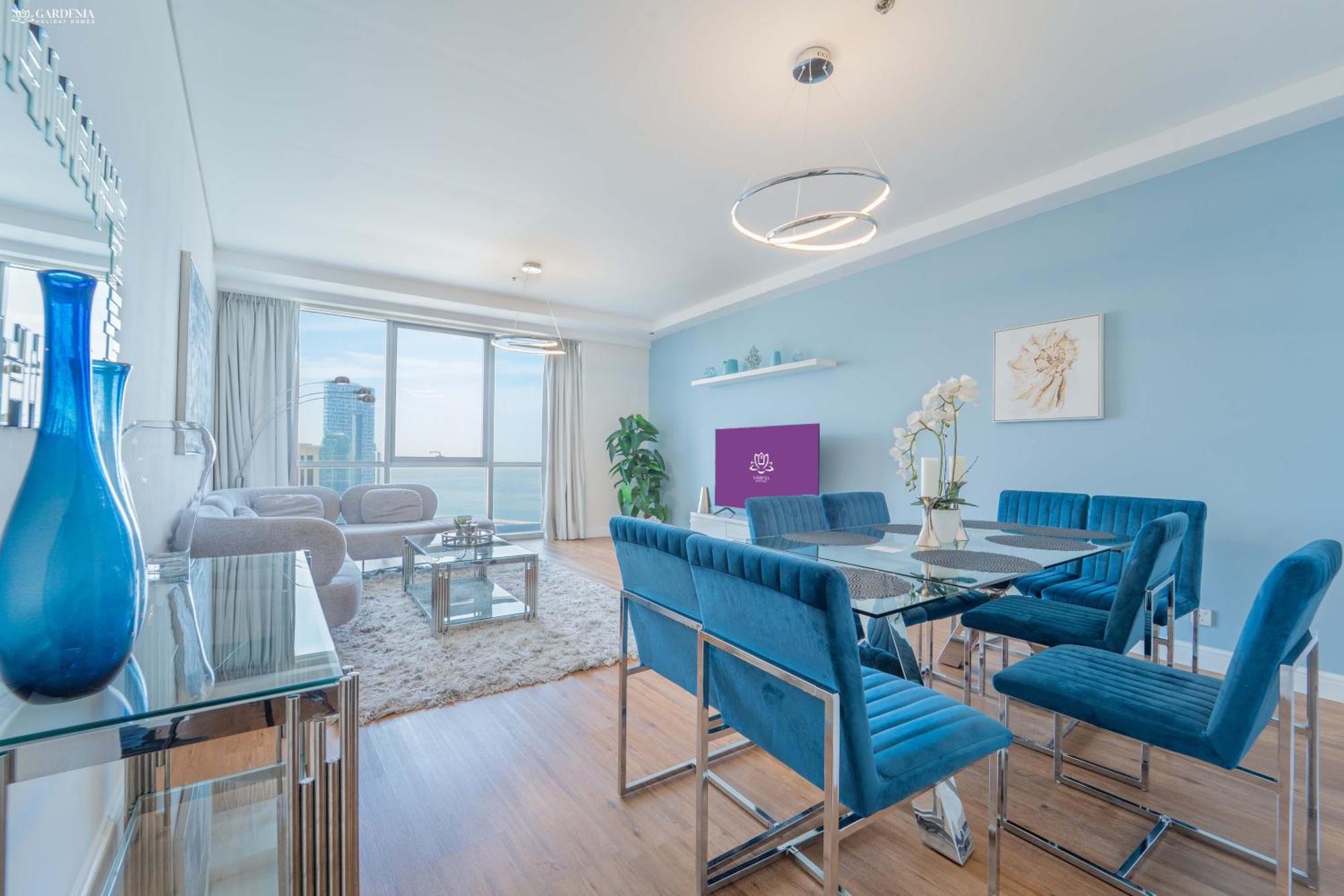 Jbr - Al Fattan Marine 5 Star Residences, Panoramic Sea View By Gardenia