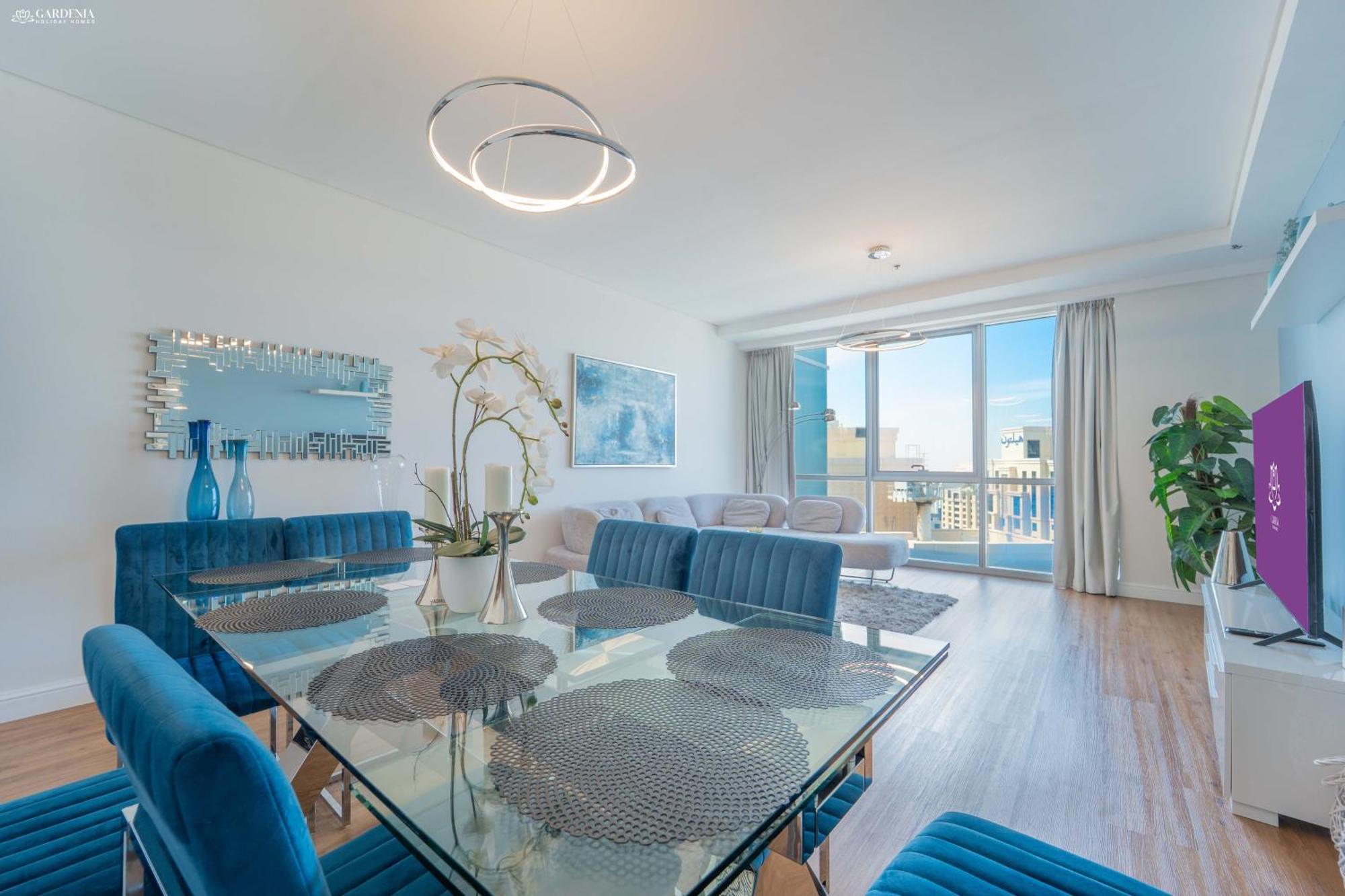 Jbr - Al Fattan Marine 5 Star Residences, Panoramic Sea View By Gardenia Daire Dubai