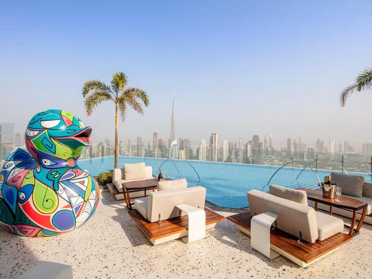 Luxury One Bedroom Sky With Burj Khalifa View Apartamento
