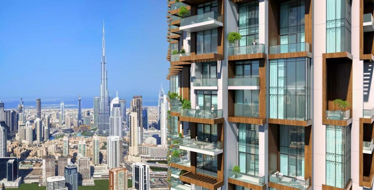 Apartamento Luxury One Bedroom Sky With Burj Khalifa View Dubai
