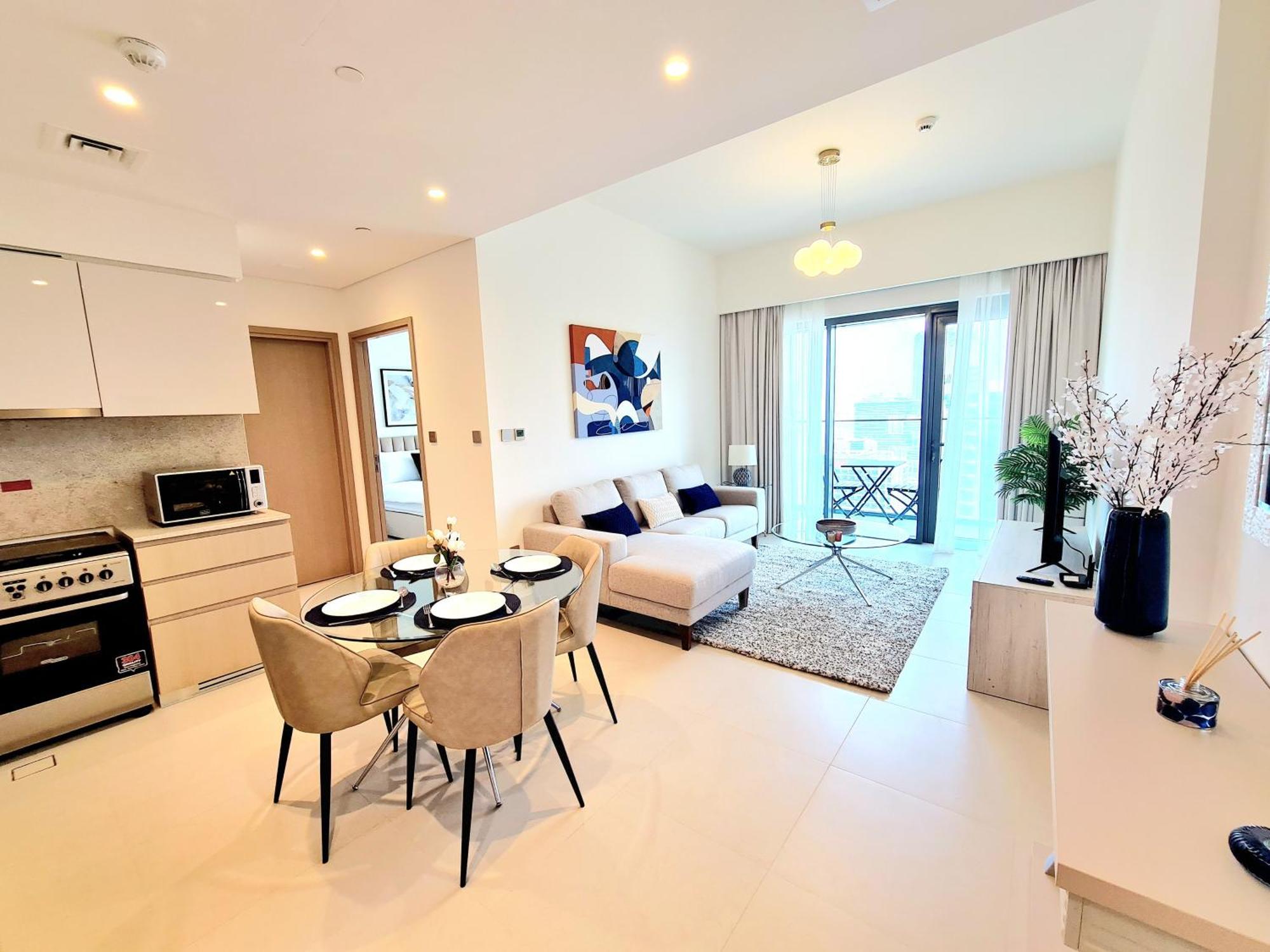 Apartment Sunrise Homes - New Luxury Flat Next To Mall & Fountains Dubai