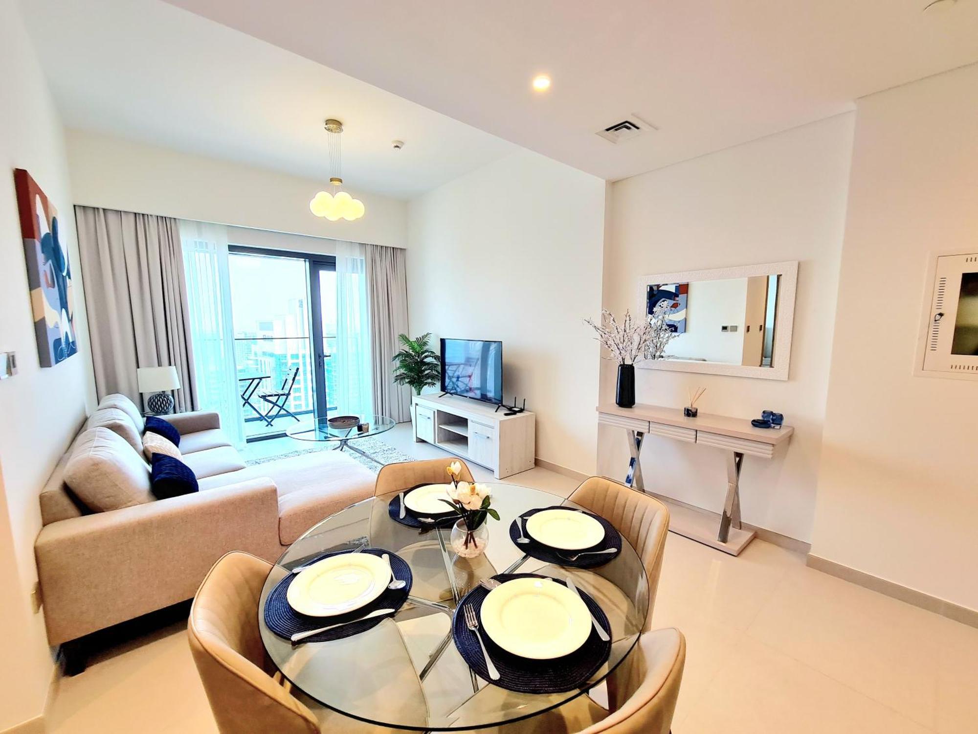 Sunrise Homes - New Luxury Flat Next To Mall & Fountains Apartment Dubai