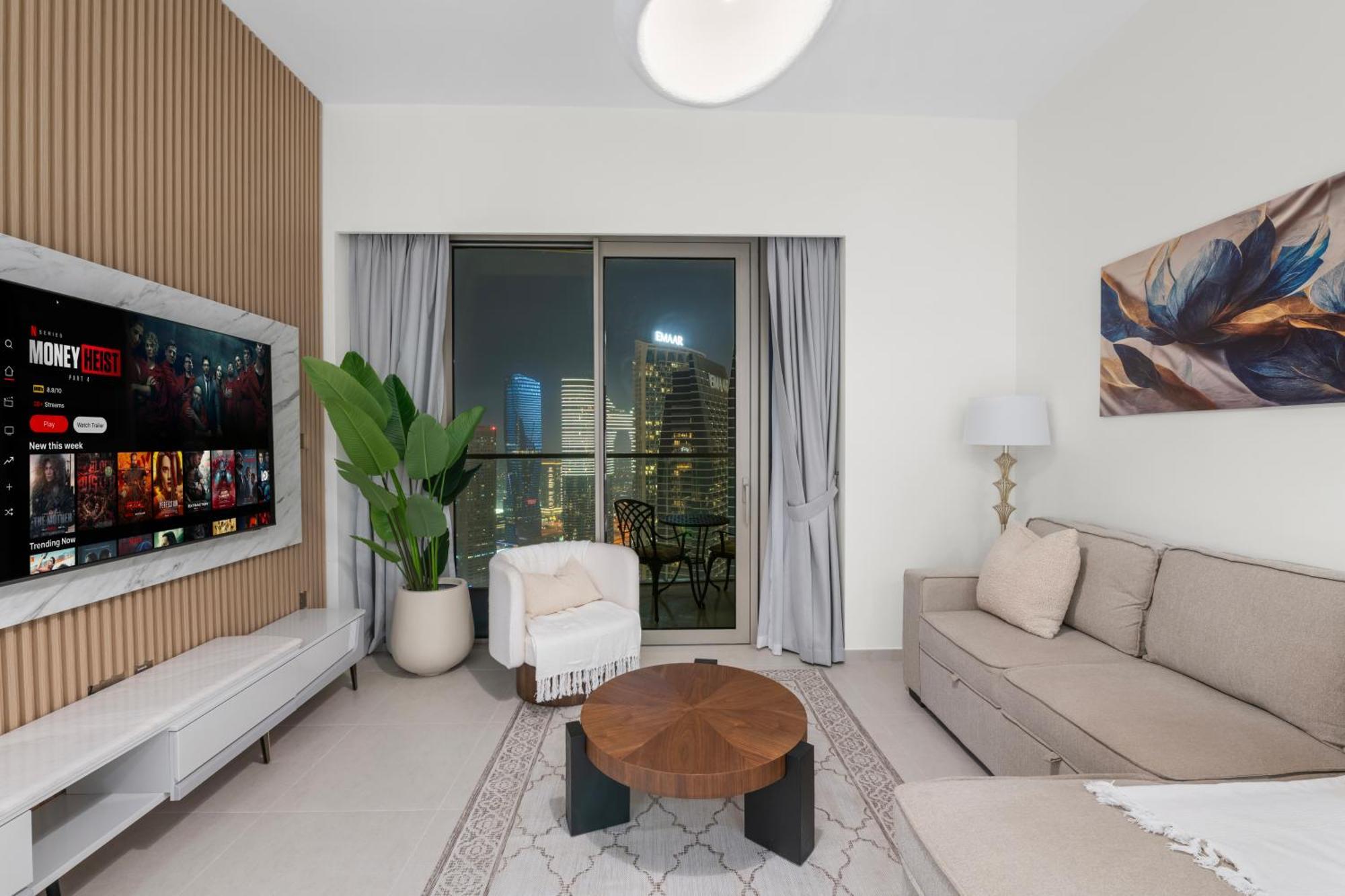 Apartment Grande Signature By Emaar - New Luxury 2br W Panoramic Burj Khalifa & Fountain Show Views *