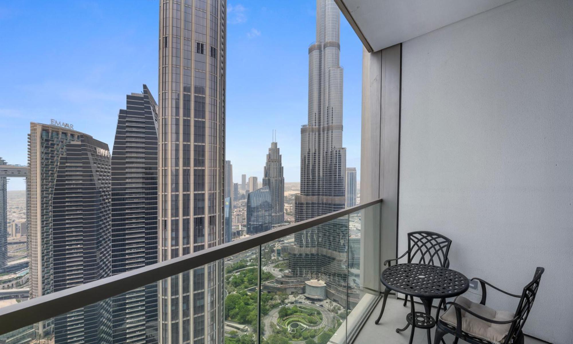 Grande Signature By Emaar - New Luxury 2br W Panoramic Burj Khalifa & Fountain Show Views