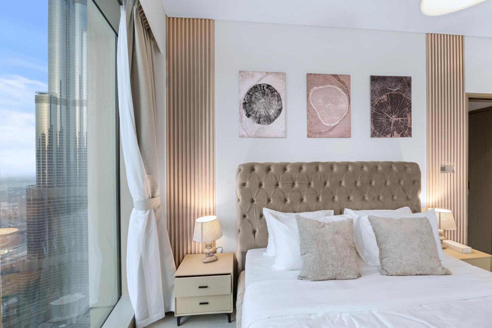 Grande Signature By Emaar - New Luxury 2br W Panoramic Burj Khalifa & Fountain Show Views