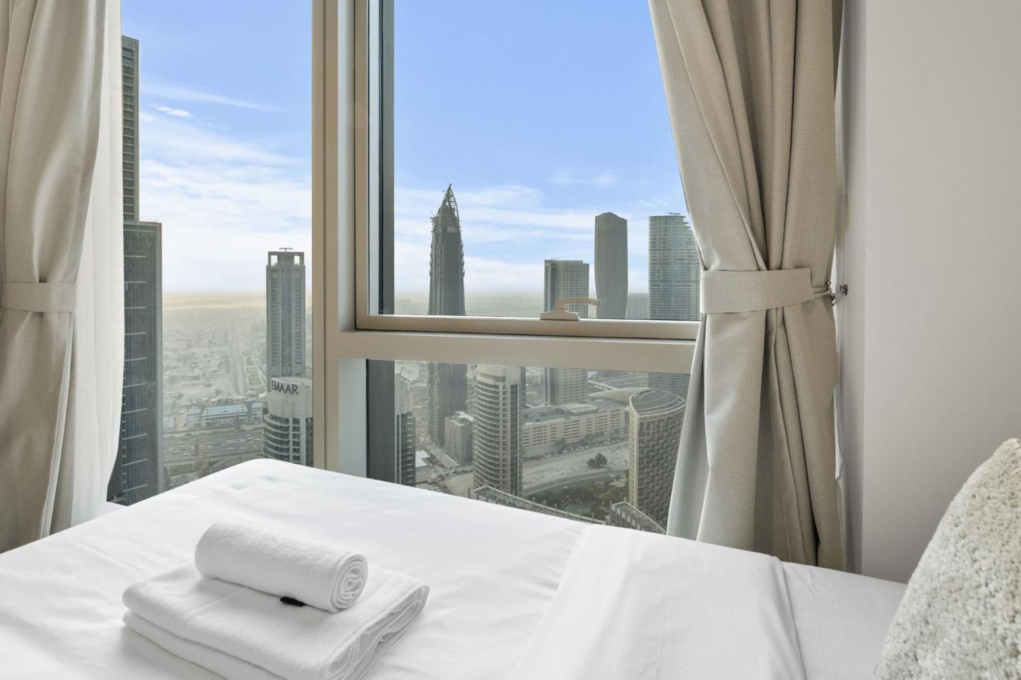 Grande Signature By Emaar - New Luxury 2br W Panoramic Burj Khalifa & Fountain Show Views
