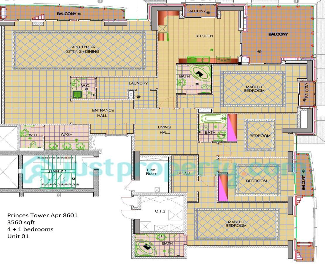 Princess Tower Highest World Penthouse Floor 86! Apartment